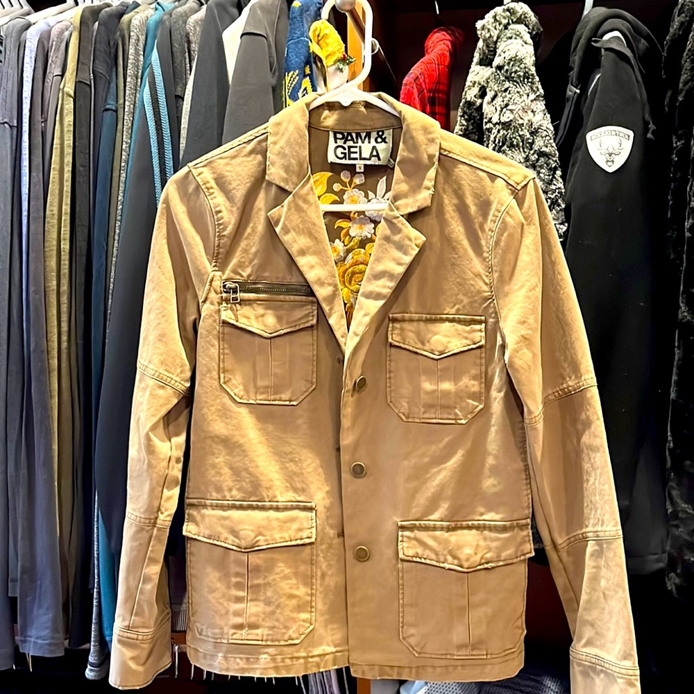Pam and Gela military style jacket